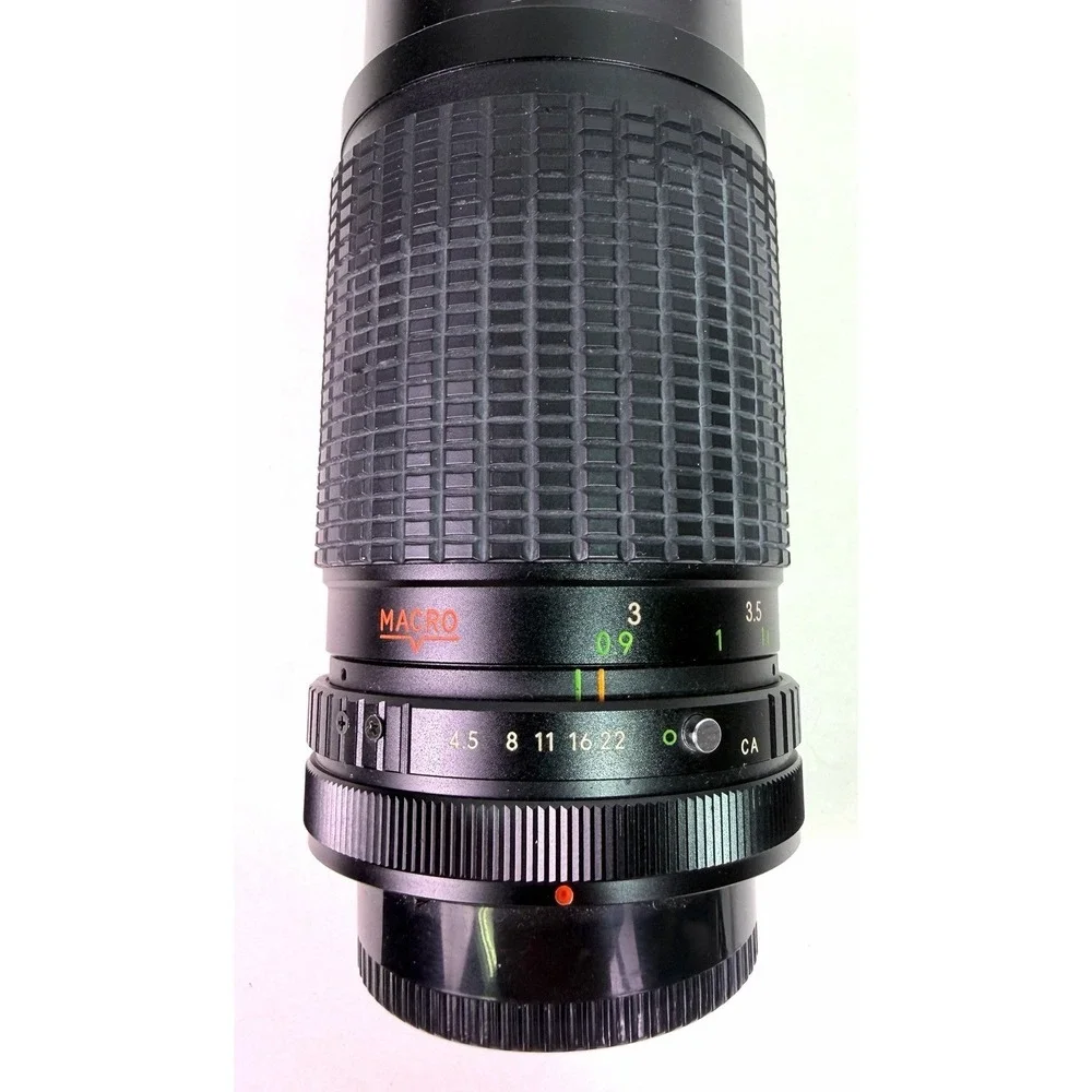 Canon AE-1 Program 35mm SLR Camera FD 50mm Lens 80-200mm Flash Kit Extras READ v